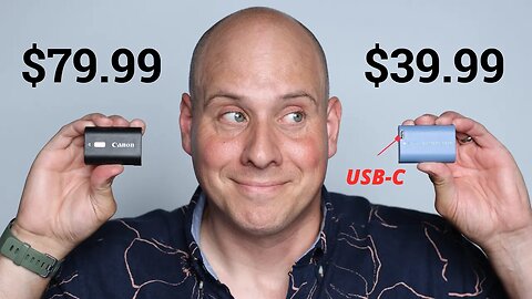 BEST BATTERY FOR CANON MIRRORLESS AND DSLR CAMERAS | SMALLRIG LP-E6NH USB-C