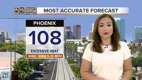 Excessive Heat Warning in effect