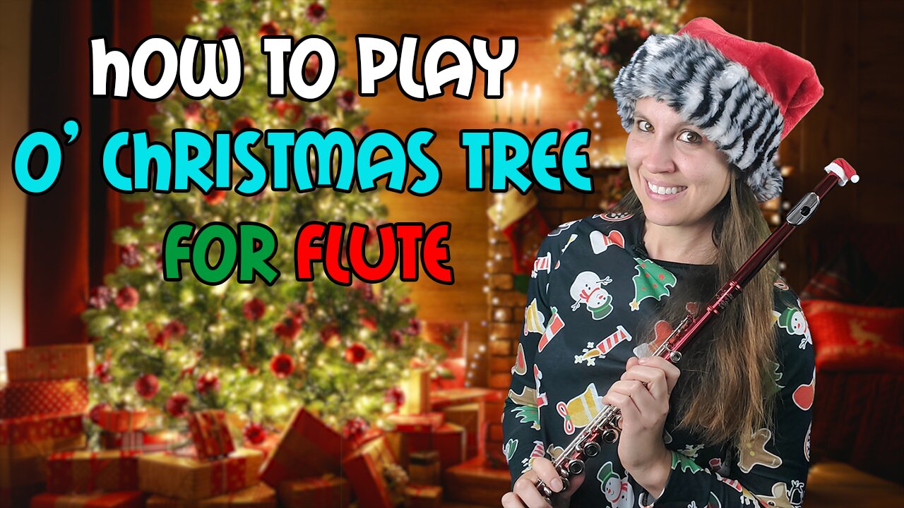 How To Play O' Christmas Tree On Flute | Flute Oh Christmas Tree