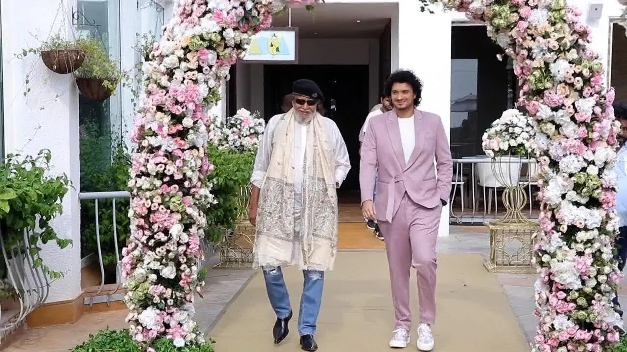 Mithun Chakraborty With Son Namashi Chakraborty Promote Their Film Bad Boy 📸