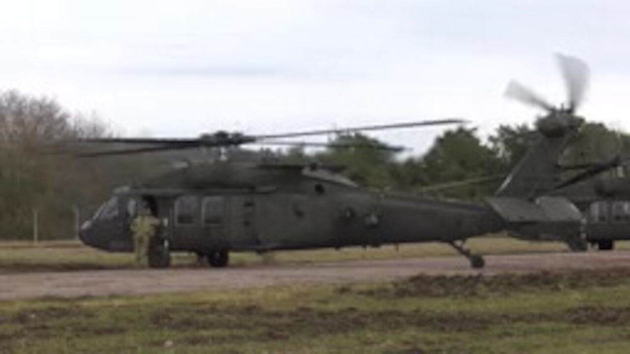 Blackhawk Live-Fire Aerial Gunnery Training