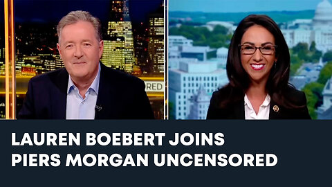 "TRUMP Will Drain The Swamp!" Boebert Joins Piers Morgan Uncensored