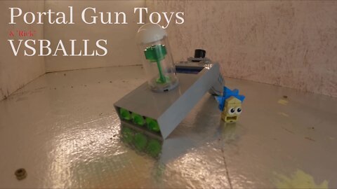 Portal Gun and Rick VS BALLS