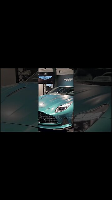 💯Aston Martin DB12 is a stunning machine in Satin Racing Green 👏 #astonmartin #db12 #astonmartindb12
