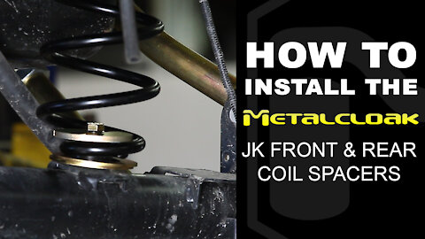How to Install: JK Wrangler Coil Spacers