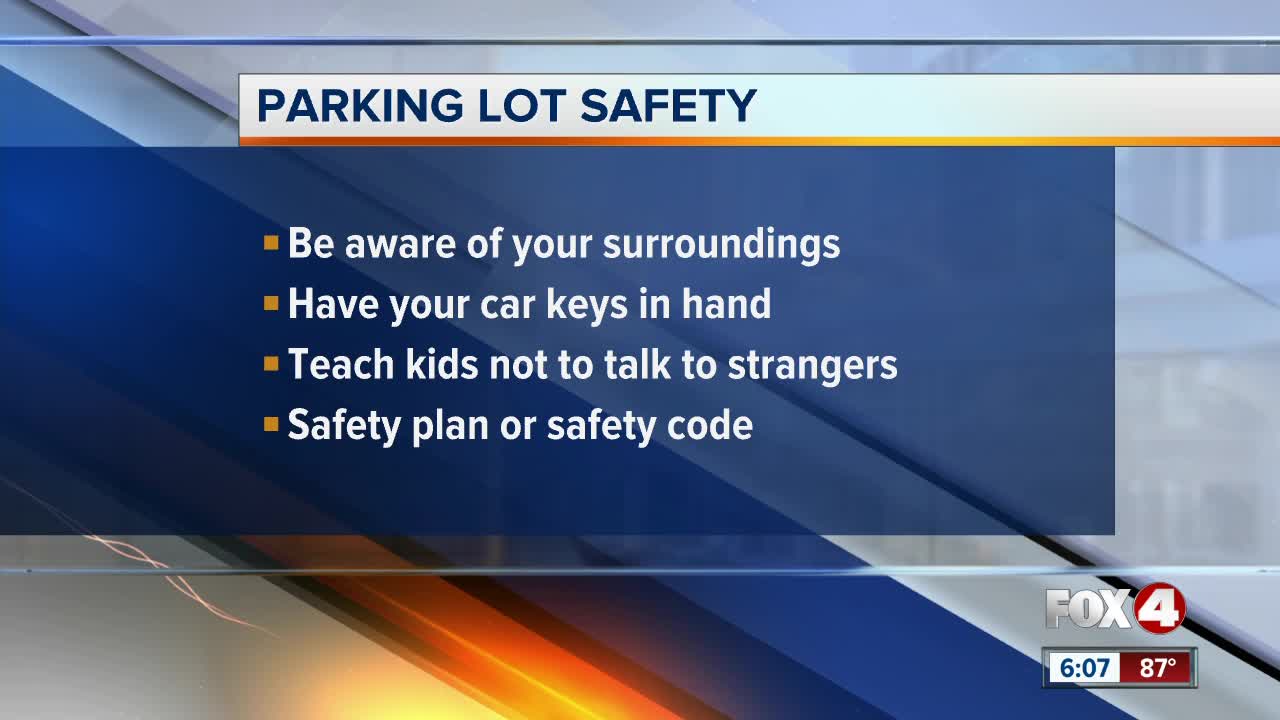 Collier Sheriff encourages safety in parking lots