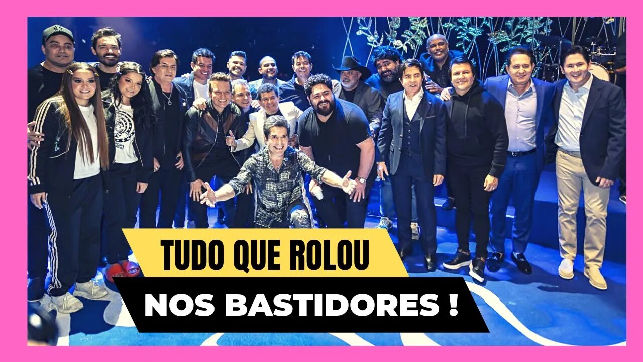 BASTIDORES! DANIEL CHORA AO FALAR EM JOÃO PAULO !GRAVAÇÃO EMOCIONA Á TODOS!