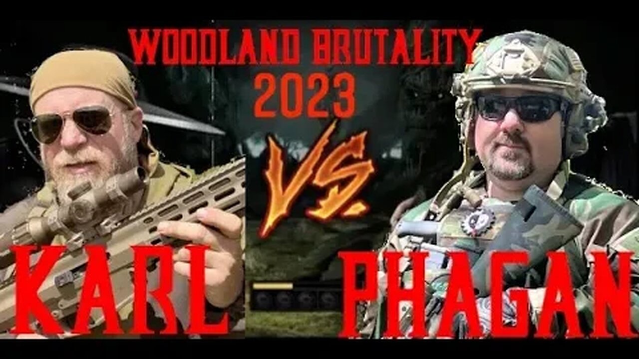 Force on Force - Karl VERSUS Phagan - Woodland Brutality 2023