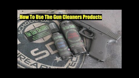 How To Use The Gun Cleaners Product!!