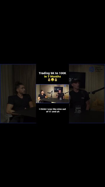 Luke Belmar Trade $5,000 into $100,000 dollar within 7 Months!🤯💰