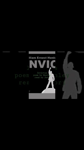 Excerpt from my read of Invictus