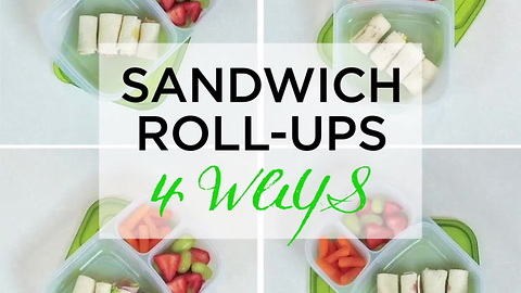 Sandwich Roll-Ups 4 Ways