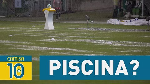 Piscina? Gramado do ALLIANZ sucumbe à chuva e é detonado!
