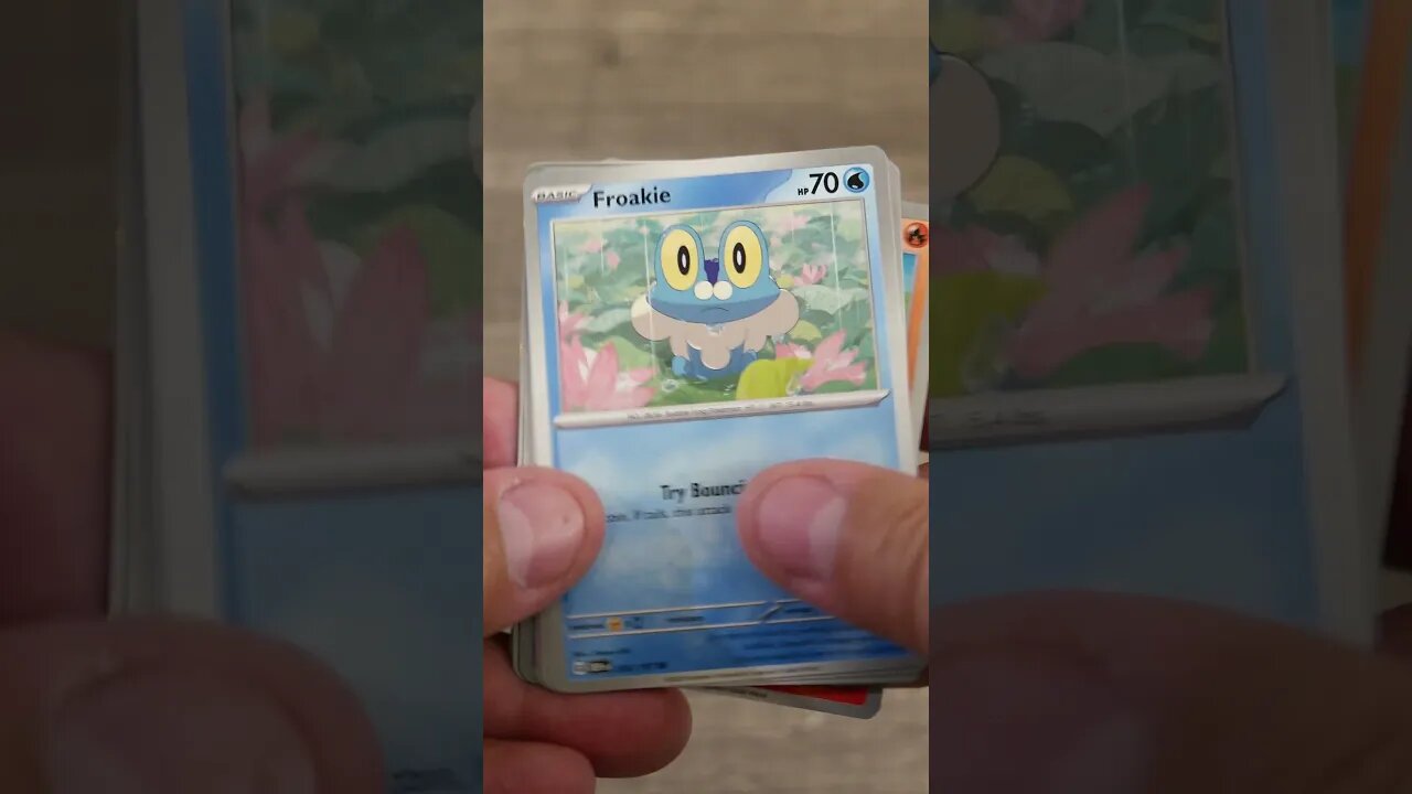 #SHORTS Unboxing a Random Pack of Pokemon Cards 354