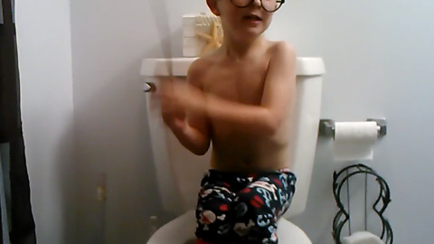 Kid Caught Flushing Himself Down To The Ministry of Magic