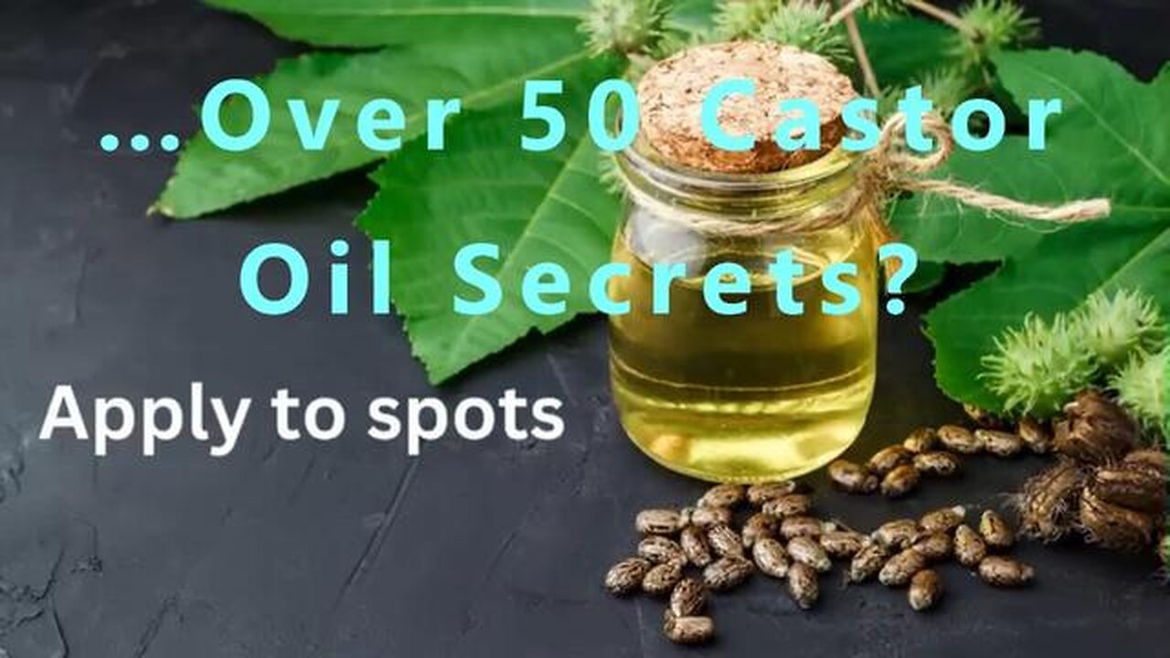 …Over 50 Castor Oil Secrets? (+ a whole lot more check description box!!)