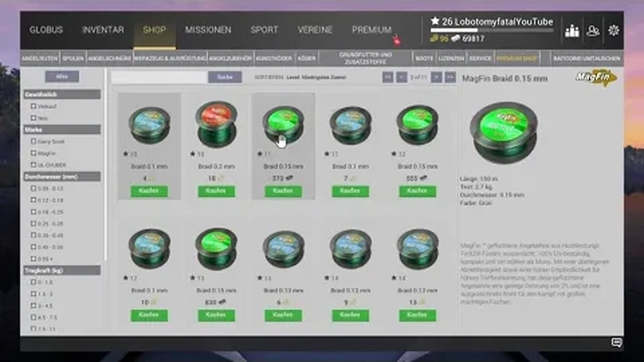 Fishing Planet Staffel 4 Folge 13 Rute ausrüsten für Casting Barsch Mission Teil 1