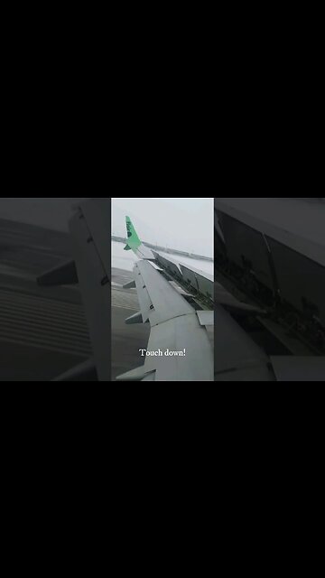 Landing in Edmonton , AB #shorts