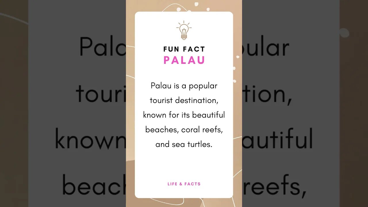 Fun Facts Palau