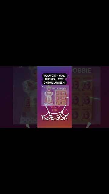 Woolworth 80s Holloween MVP