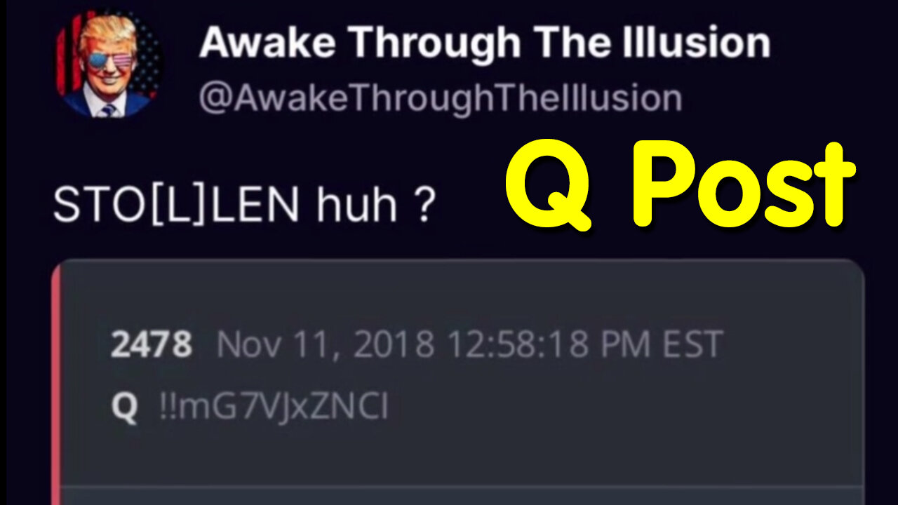 "STOLLEN" Q Post