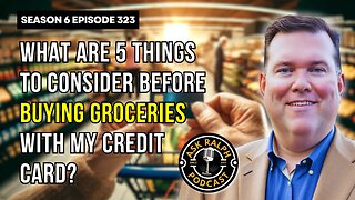 What are 5 things to consider before buying groceries with my credit card?