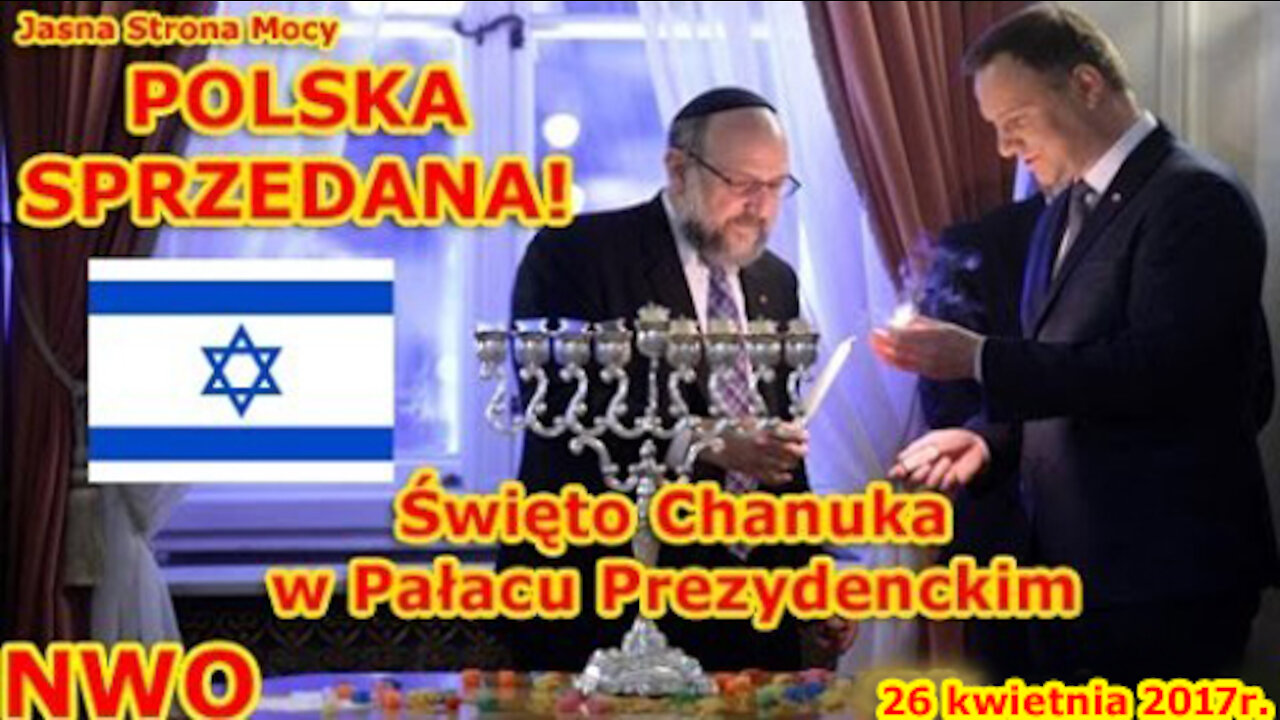 Polska sprzedana! Święto Chanuka w Pałacu Prezydenckim