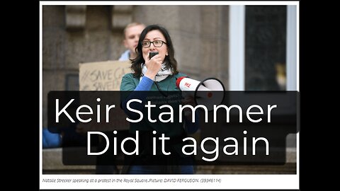 independent journalist pro Palestine activist Natalie strecker arrested by UK police in stammer govt