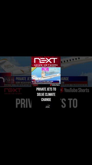 Private Jets To Solve Climate Change #shorts