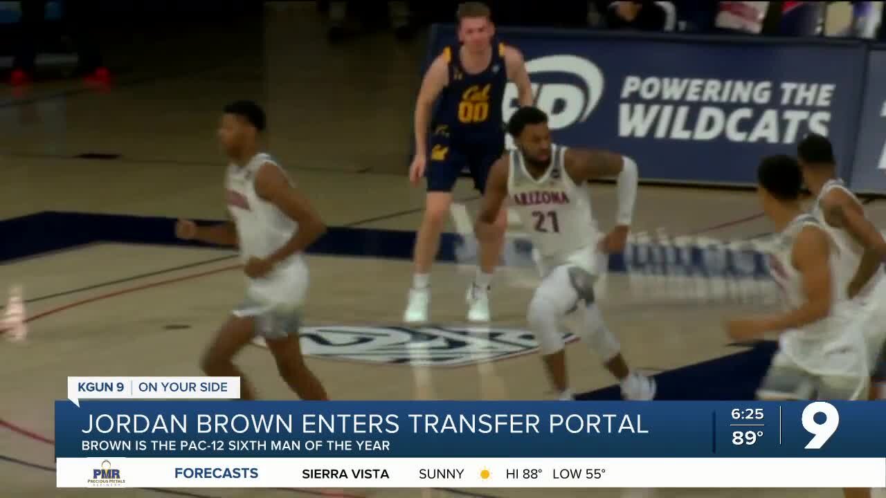 Jordan Brown enters the transfer portal