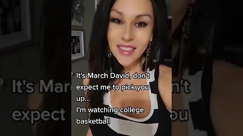 It's March, David