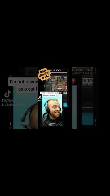 MOM dressed as CAT at School Board meeting 🤣 (full video on my page) #lgbtq #trans #Christian #logic