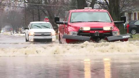 Flooding in Dearborn Township
