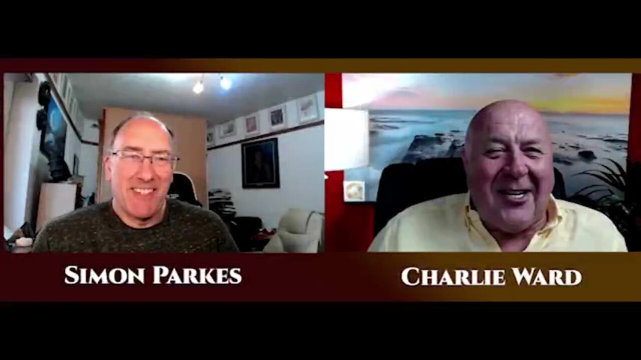 Simon Parkes with Charlie Ward