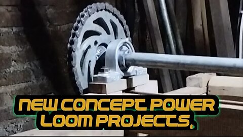 New concept power loom projects. #diy #homemade #powerloom #assembly #atbm #viral #project