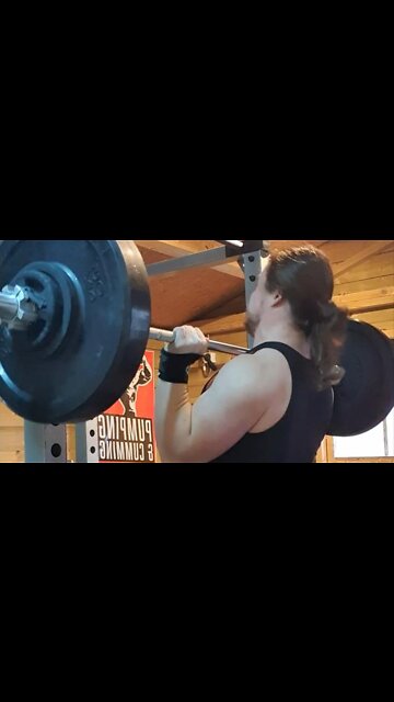 67.5 Kgs x 4 OVERHEAD PRESS NEW REP PR!