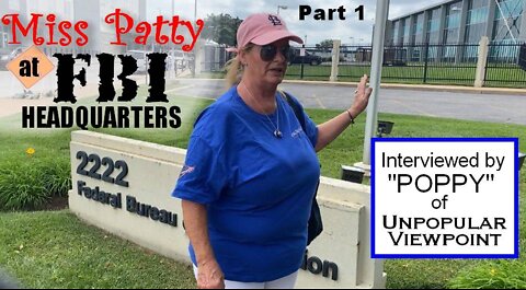 Miss Patty at FBI Protest, St Louis MO Part 1