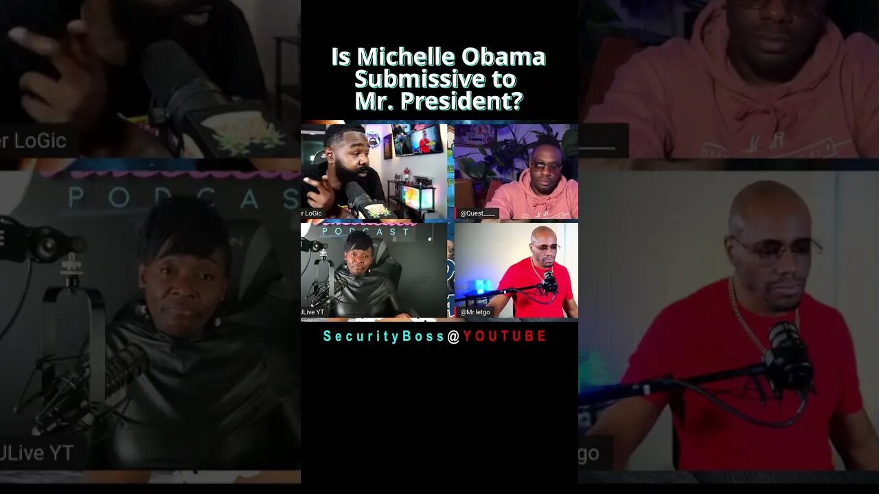 Is Michelle Submissive to Mr. President? | This Conversation Started @Keep It Funky IRL | @MrLetGo