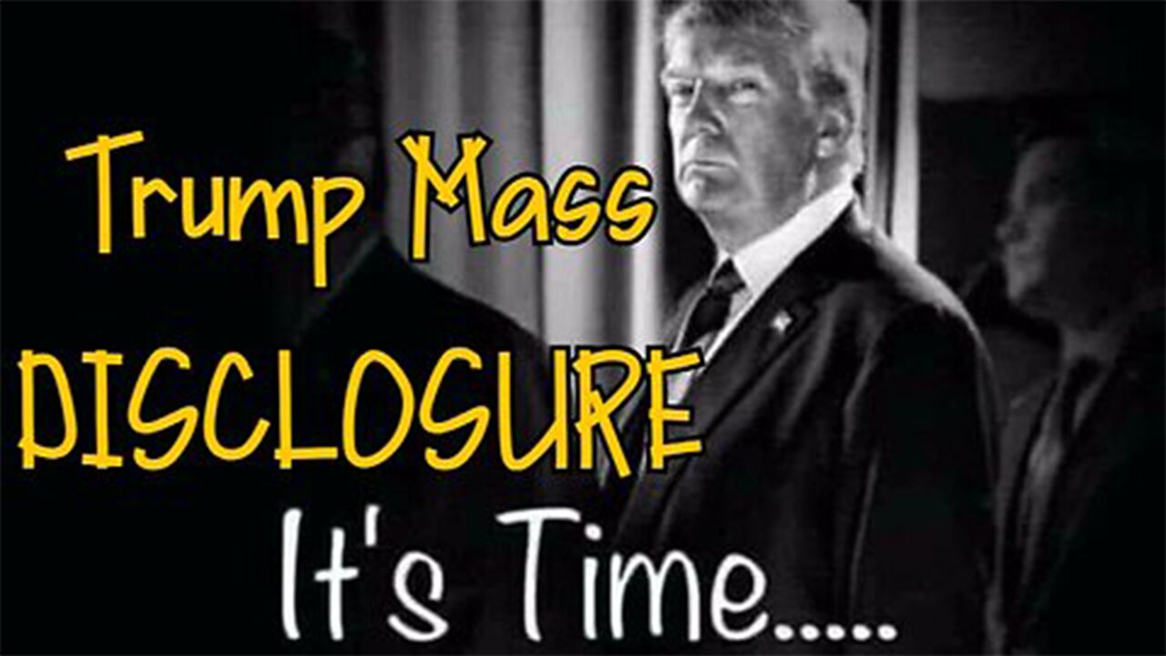 Trump Mass DISCLOSURE - THIS IS GOING TO BE BIG>