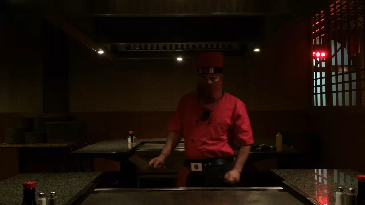 Hibachi tricks #hibachi #chef #food #cooking #merica #usa