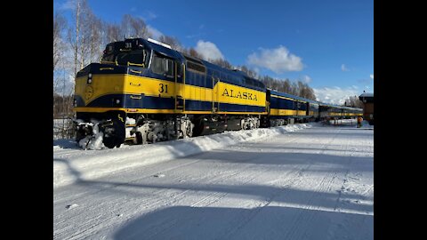 Alaska Railroad Aurora Winter Service