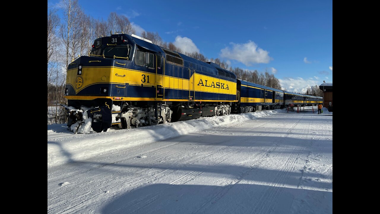 Alaska Railroad Aurora Winter Service