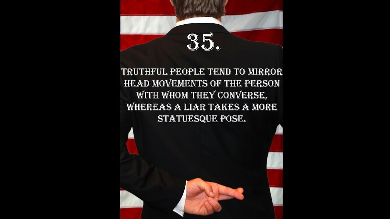 Deception Tip 35 - Mirror Movements - How To Read Body Language