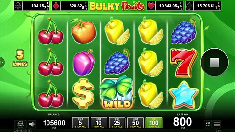 Bulky Fruits EGT