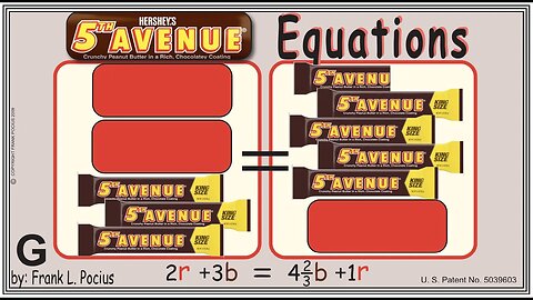 G2_FIFTH AVENUE(notation) 2r+3b=4.67b+1r _ SOLVE BASIC EQUATIONS _ SOLVE BASIC WORD PROBLEMS