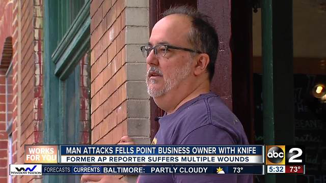 Man stabs Fells Point business owner in attack