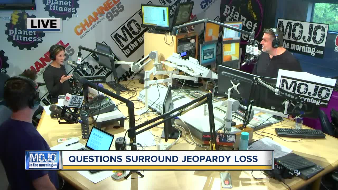 Discussing that big 'Jeopardy!' loss with Mojo in the Morning