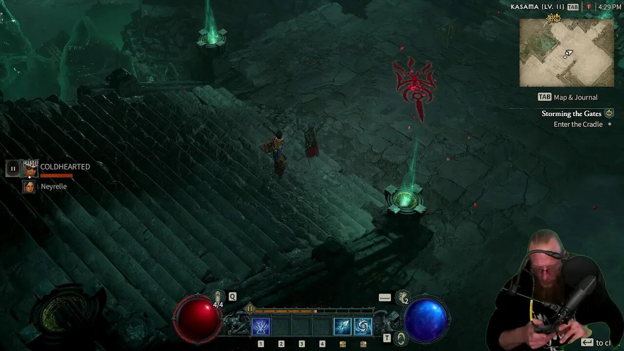 Playing diablo 4 beta all day