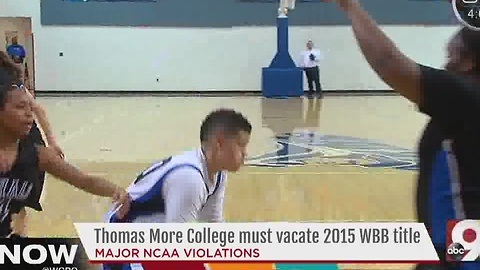 Thomas More College loses one of its women's basketball titles under NCAA penalties