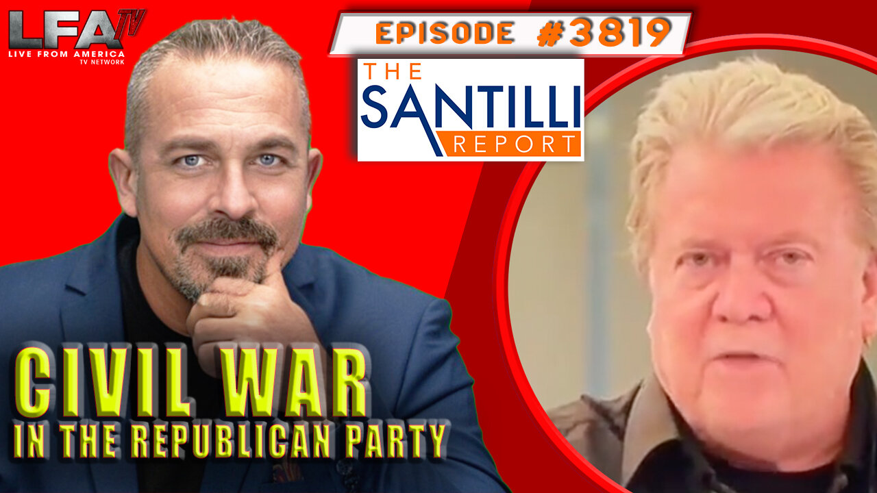 CIVIL WAR IN THE REPUBLICAN PARTY! GIVE US TRUMP OR WE GO ULTRA-MAGA | The Santilli Report 11.13.23 4pm